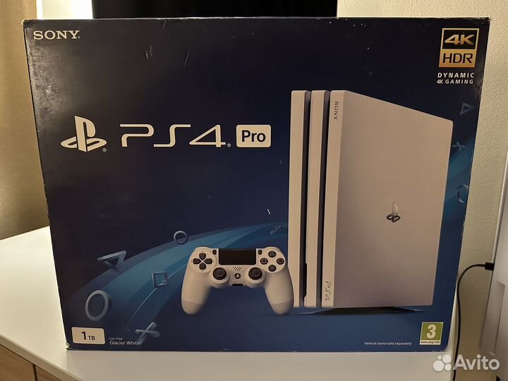 Sony PlayStation 4 Pro 1Tb (CUH-7108B) Белая