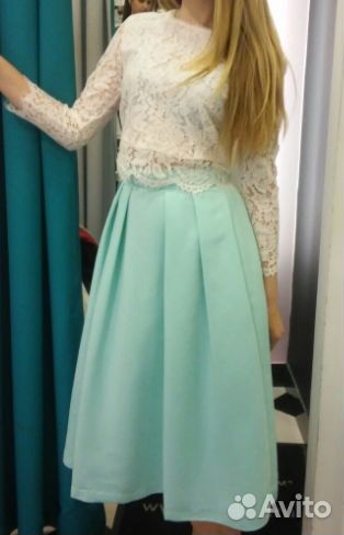 Блузка-S,юбка-XS (размер 40-42) бренда Befreе б/у