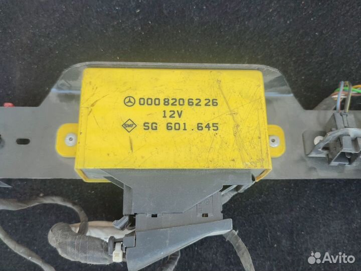 Мерседес блок подогрева сидений