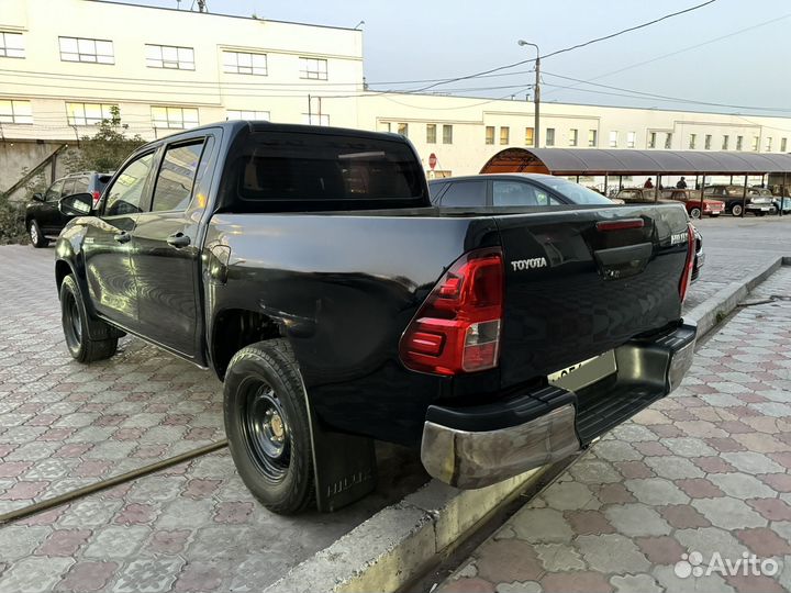 Toyota Hilux 2.4 МТ, 2016, 206 000 км