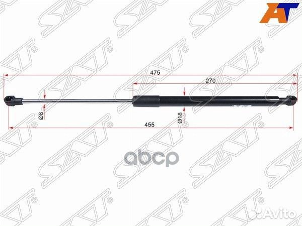 Амортизатор крышки багажника toyota caldina ZT