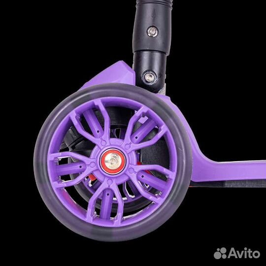 Детский трёхколёсный самокат Tech Team ZigZag