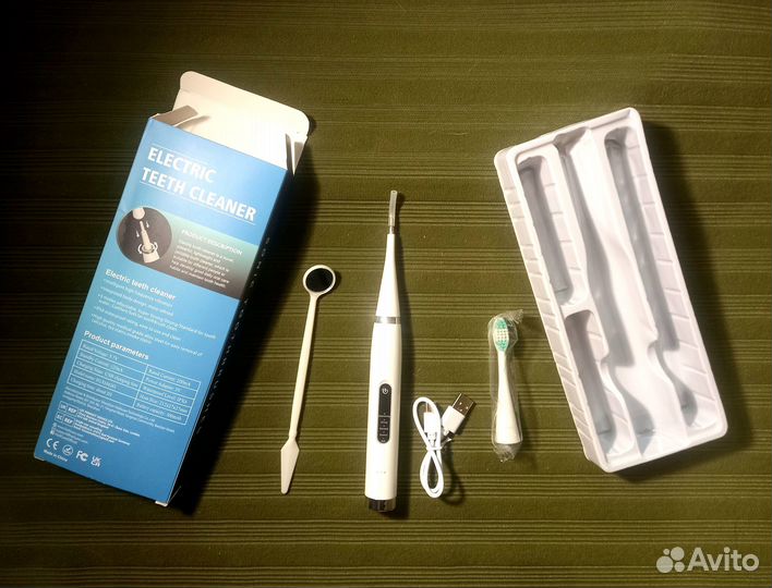 Новый Прибор Ультразвуковая чистка зубов HLX104281