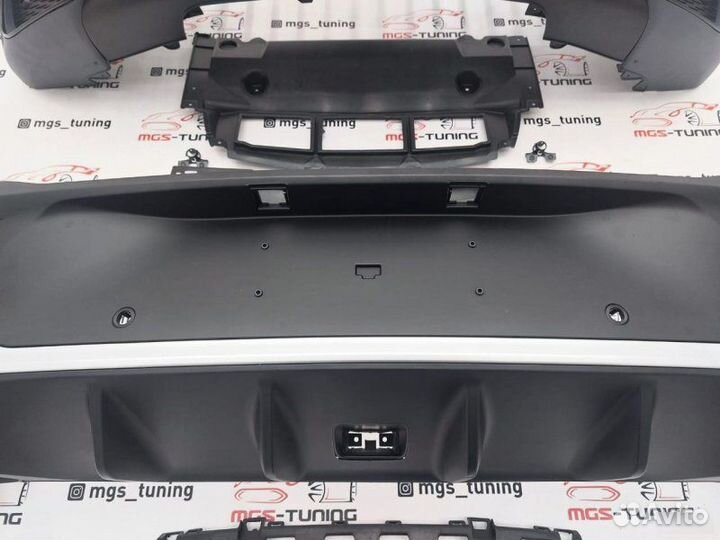 Обвес GLE 63s Chrome на Mercedes GLE-Coupe c167