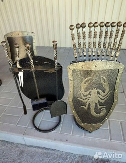 Щит подарочный/ подставка под шампуры