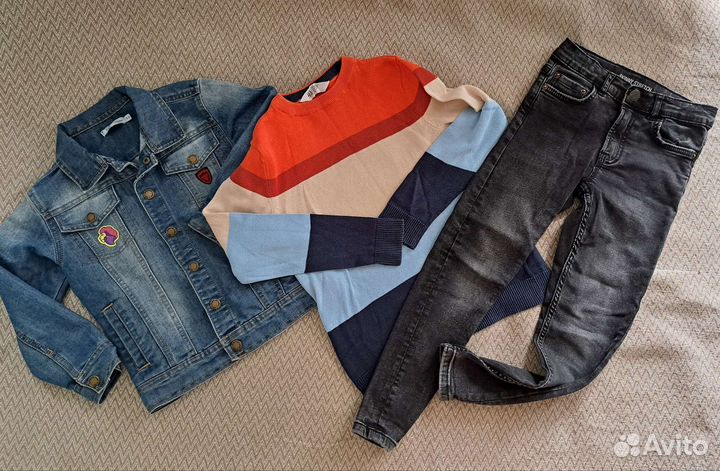 Вещи пакетом рост 122