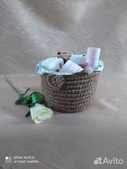 Изделие из джута, ручная работа