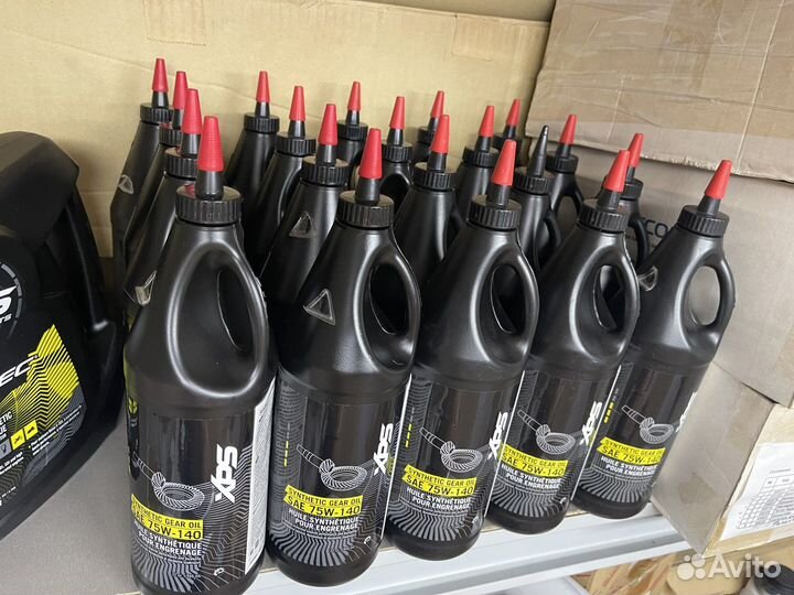 Синтетическое трансмиссионное масло XPS 75W-140