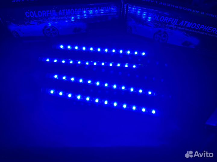 RGB подсветка 12 светодиодов