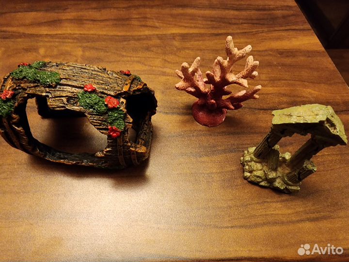 Декор для аквариума разный