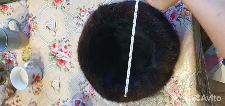 Мужская шапка норковая