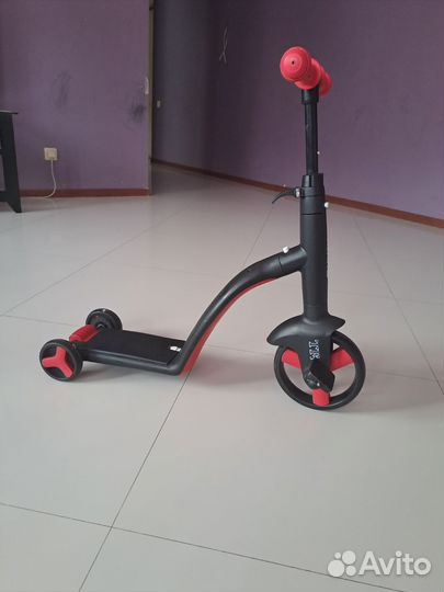 Самокат беговел 3 в 1