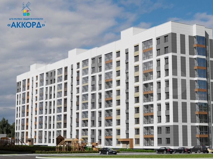 2-к. квартира, 44,7 м², 7/10 эт.