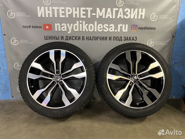 Зимние не шипованные колеса R21 VW Туарег