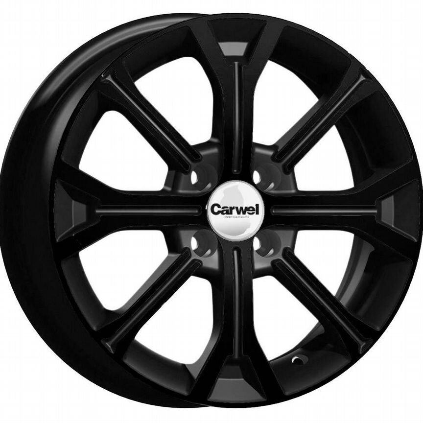 Диски Carwel Кизи 6x15 4x100 ET40 D60.1 BK