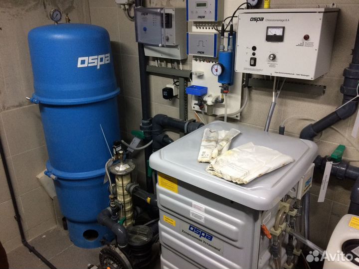 Обслуживание бассейнов