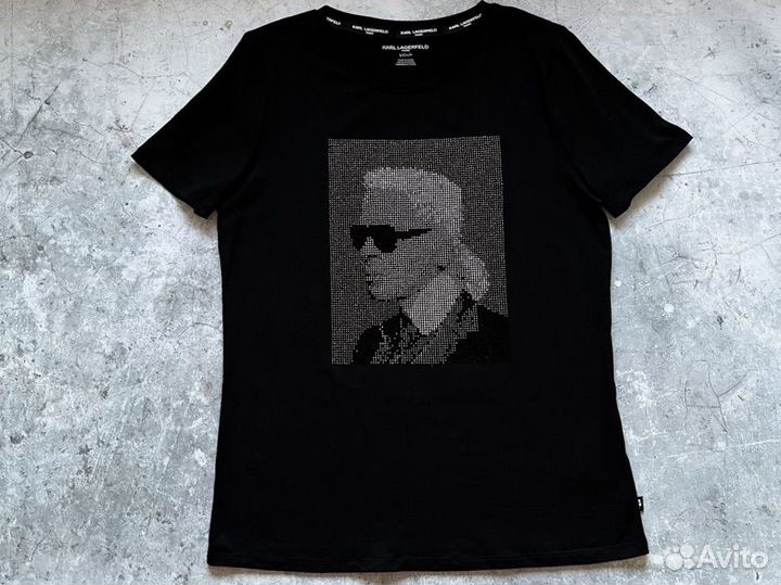 Футболка женская новая karl lagerfeld M L