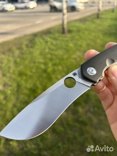 Нож складной Spyderco Subvert черный