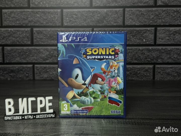 Новый Sonic Superstars (PS4)
