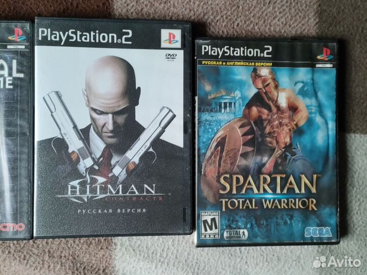 Игровые диски на ps2