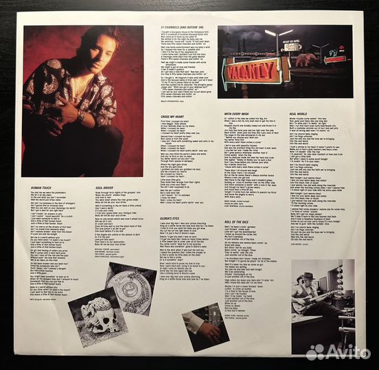 Bruce Springsteen – Human Touch (Голландия 1992г)