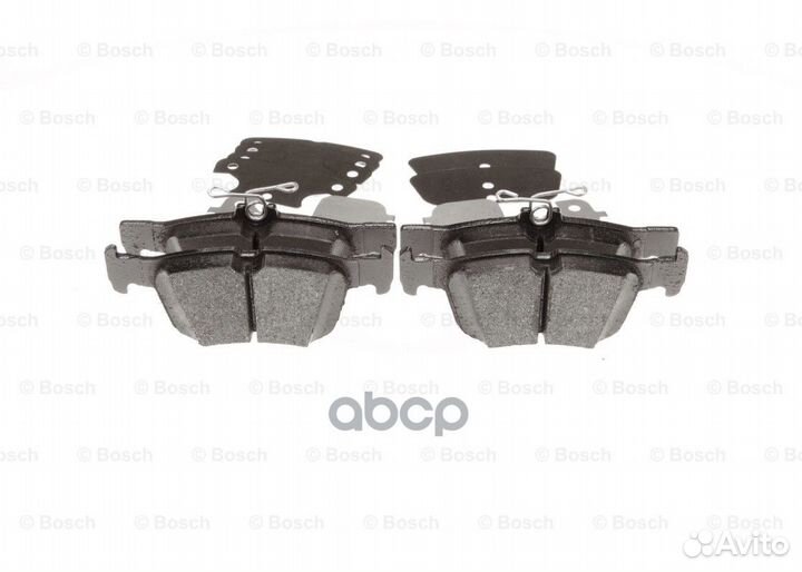 Колодки тормозные дисковые задние 0986494839 09