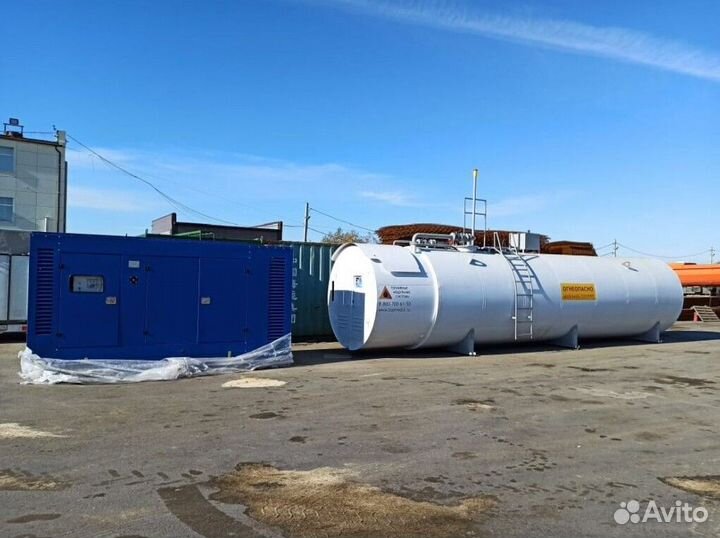 Контейнерная АЗС для заправки своей техники