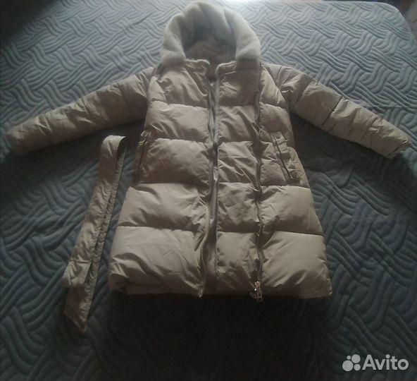 Пуховик зимний женский на подростка