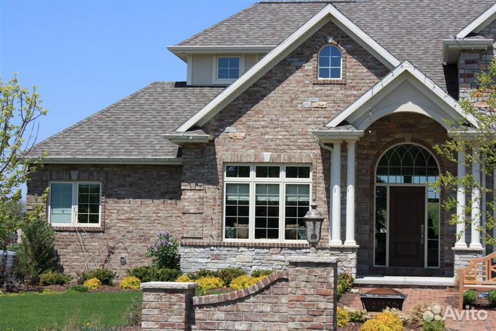 Фасадные панели Гибкий Клинкер на сетке