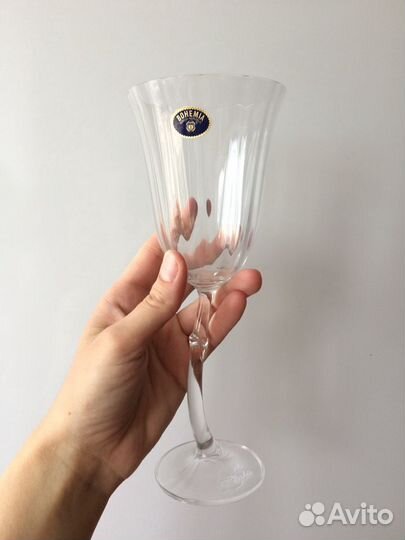 Богемское стекло фужеры