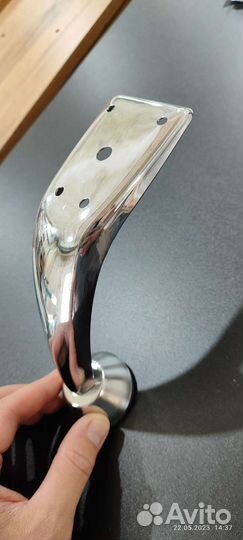 Ножки мебельные опоры хром 100шт коробка