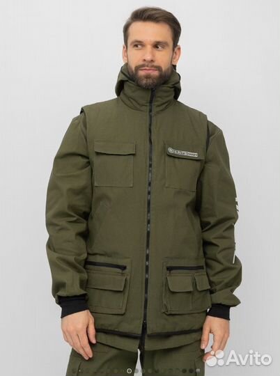 Костюм Тайга-3 цв.хаки тк.палатка