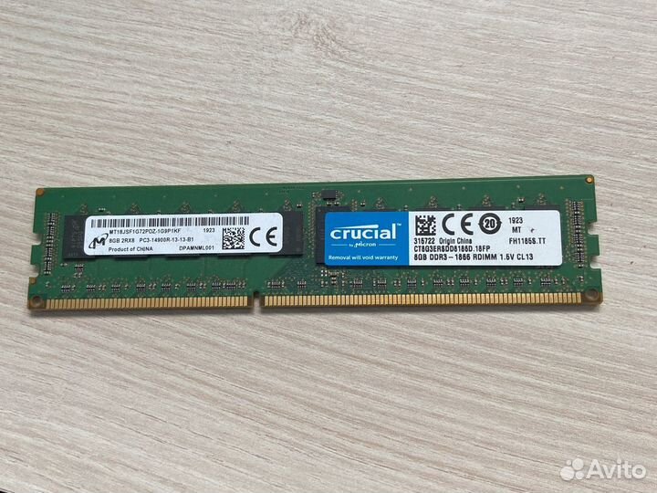Серверная оперативная память ddr4 16гб