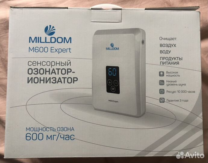 Очиститель воздуха Milldom М600 Expert озонатор
