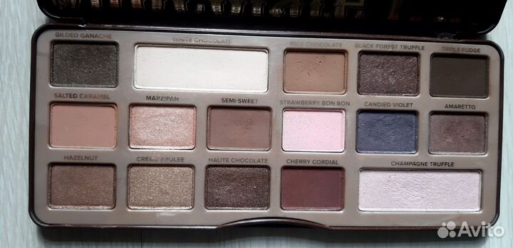 Палетка теней TOO faced