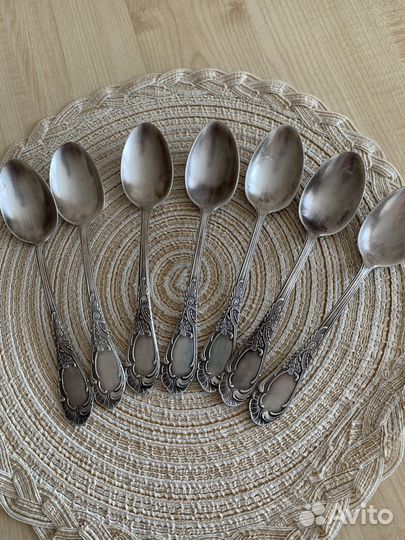 Ложки и вилки мельхиоровые