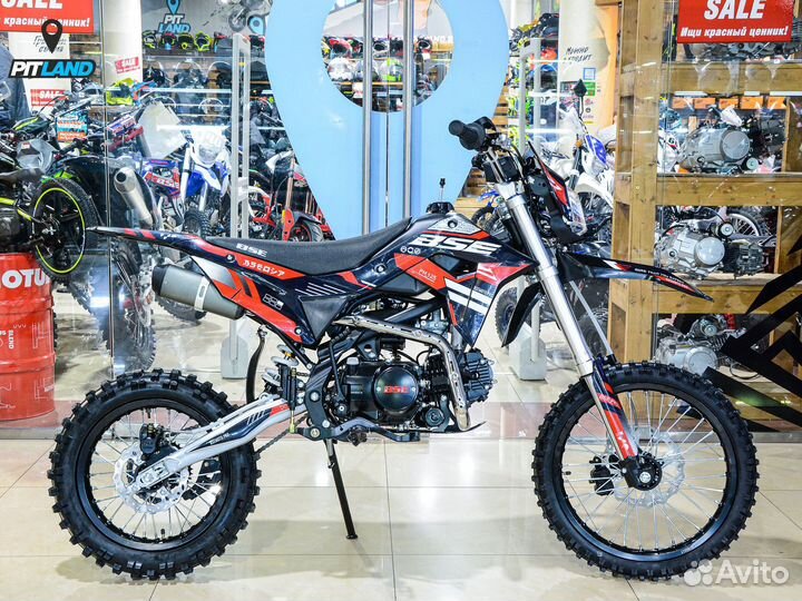 Питбайк BSE (бсе) PH125 AK47 Red (Красный) (015)