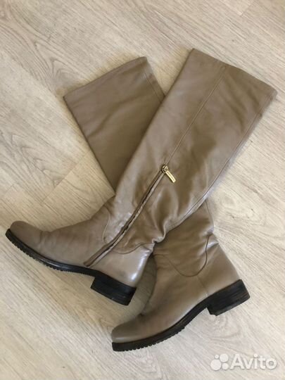 Сапоги кожа