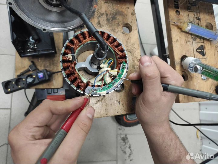 Ремонт электросамокатов, моноколес, гироскутеров