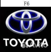 Проекция логотипа Toyota на двери Тип 3