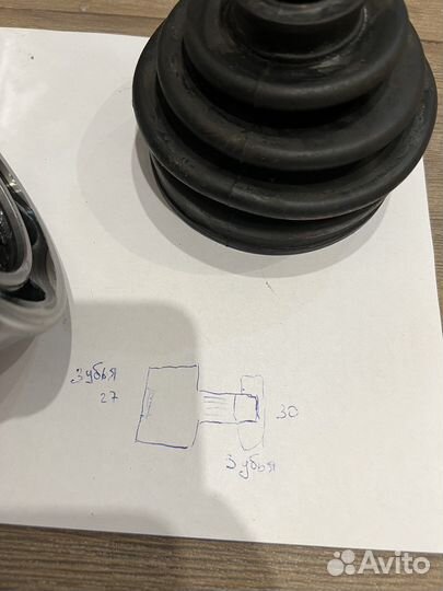 Шрус toyota camry v40