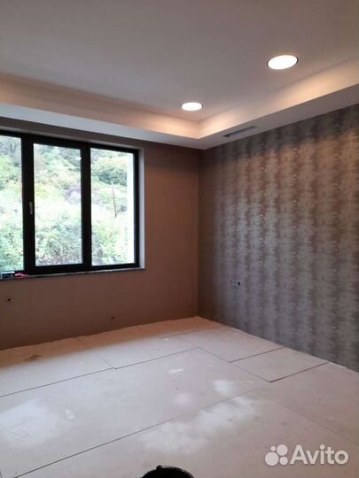 Шпаклевка, обои, покраска, багеты, любая отделка