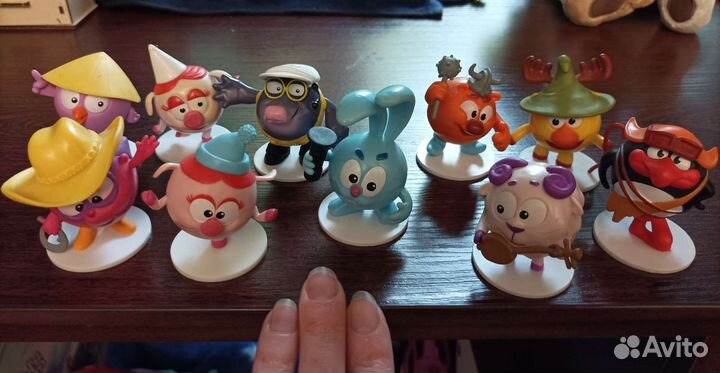 Набор фигурок из sweet box Смешарики