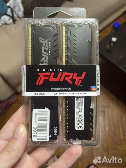 Оперативная память ddr4 16gb