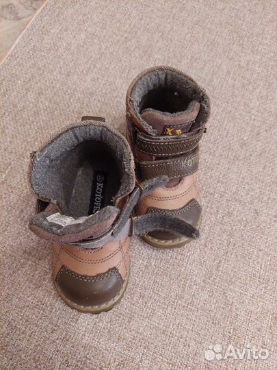 Детские ботинки демисезонные Котофей 21 размер
