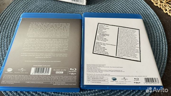 Blu Ray set группы Genesis