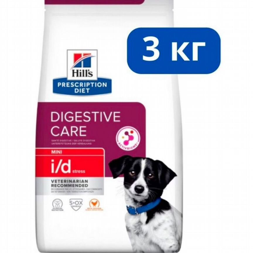 Корм для собак Hill's Diet i/d mini Stress 3кг