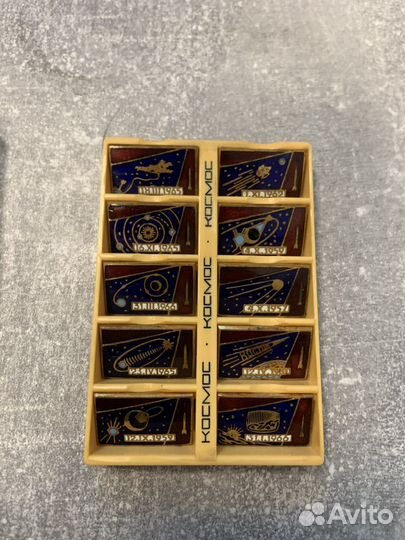 Космос 10 Значков,Редкие