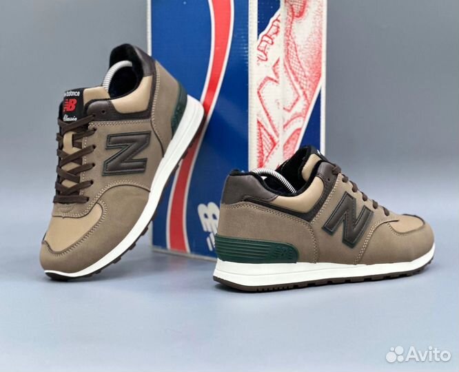 Зимние мужские кроссовки New balance 574 (41-46)