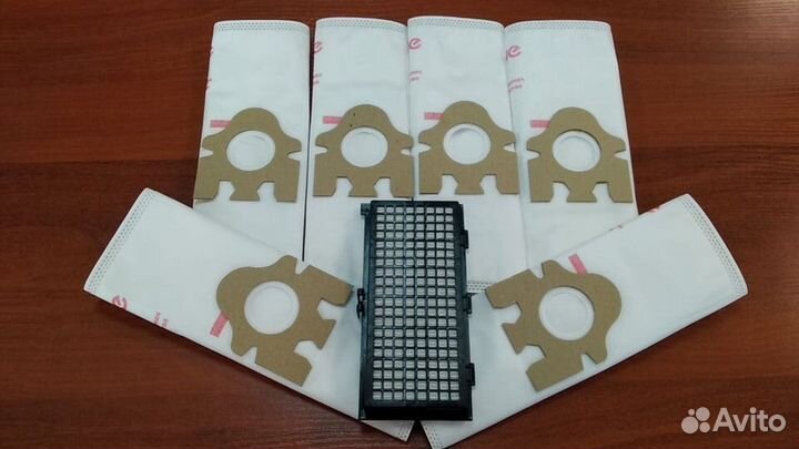 Мешки для пылесоса Miele - 6 штук + Фильтр